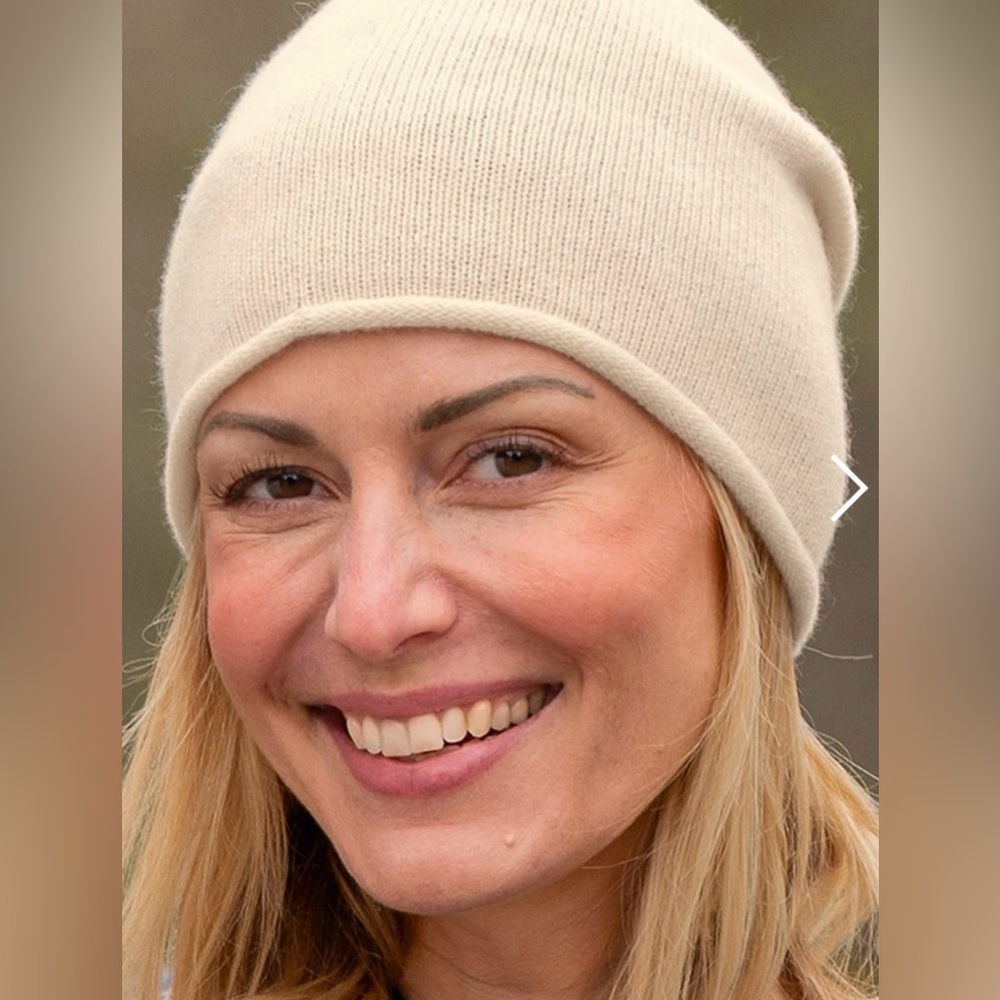 Halogen Cream Beanie